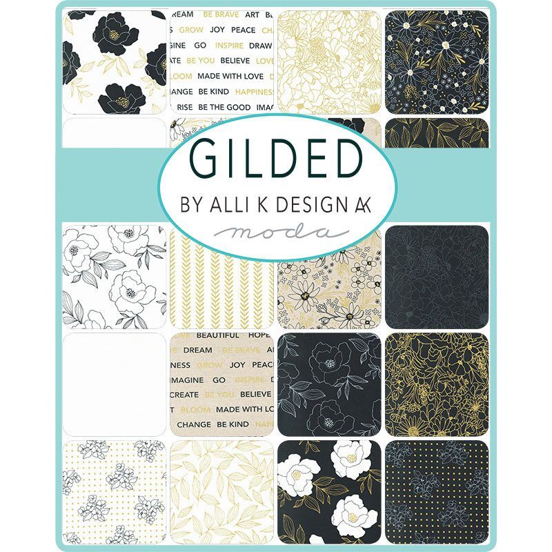 Gilded 2-1/2" Jelly Roll