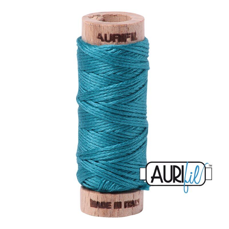 Aurifil Floss Cotton Thread 4182 Dark Turquoise Aurifil Floss Cotton Thread 4182 Dark Turquoise