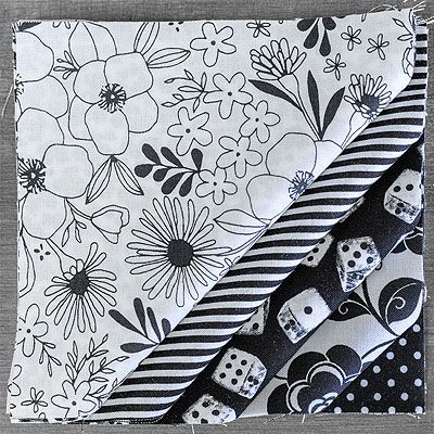 Monochrome 5" Charm Pack