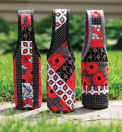 June Tailor Wine Totes Kit Quilt As You Go Wadding June Tailor Wine Totes Kit Quilt As You Go Wadding