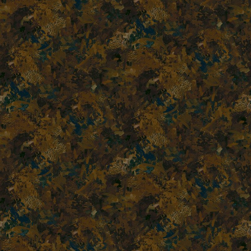 First Snow fabric, Bark, Brown