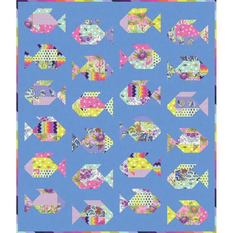 Fish Quilt Kit Pre Order Fish Quilt Kit Pre Order