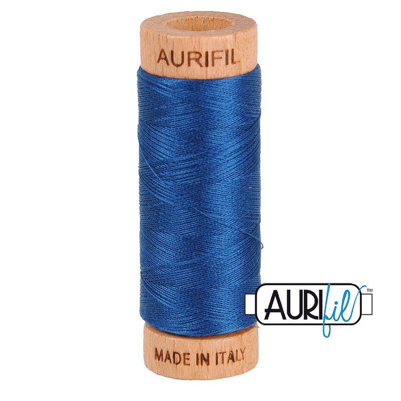 Aurifil 80 Cotton Thread 2783 Medium Delft Blue