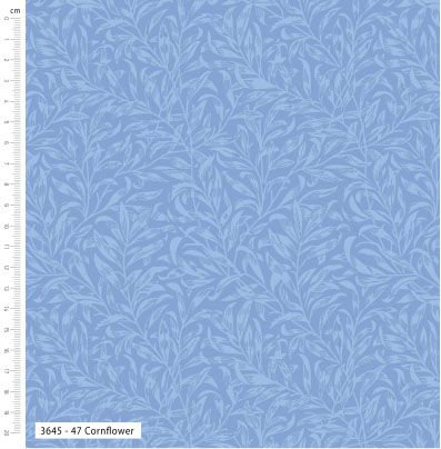 William Morris Willow Bough Fabric: Cornflower