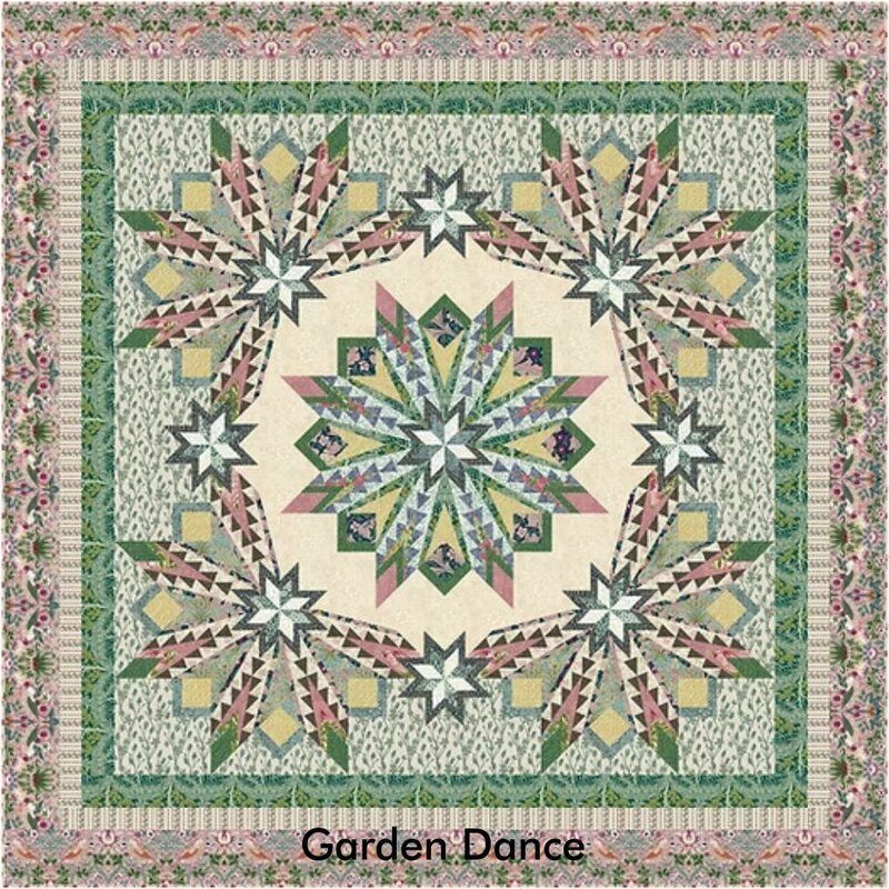 Garden Dance Quilt Kit Pre Order