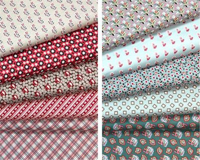 Mansfield Park fabric: 10" Patchwork Palette