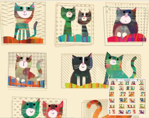 Fur-Ever Friends, Cats Quilt Kit Fur-Ever Friends, Cats Quilt Kit