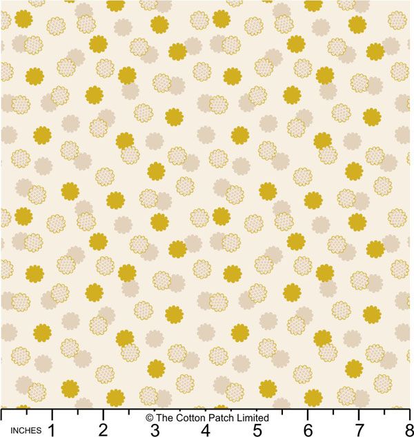 Year of the Dragon fabric: Cream & Gold Cosmos, Gold Metallic Year of the Dragon fabric: Cream & Gold Cosmos, Gold Metallic