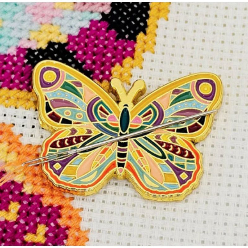Mandala Butterfly Needle Minder
