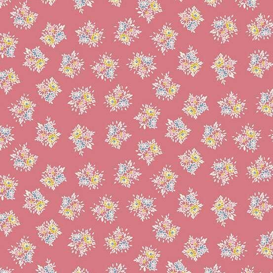 Petite Fleur Fabric: Posy, Pink