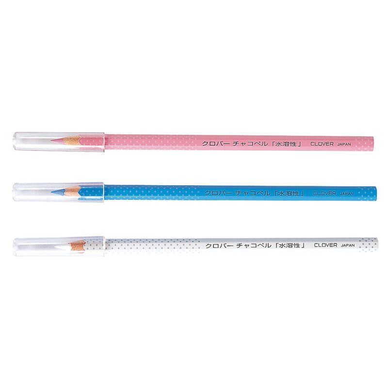 Clover Water Soluble Pencils, 3 colours