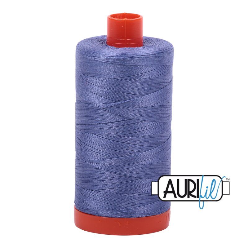Aurifil 50 Dusty Blue Violet Thread, 2525
