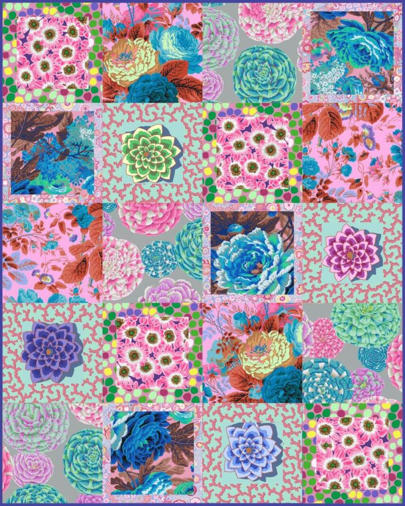 Kaffe Collective Potpourri Accent Quilt Kit