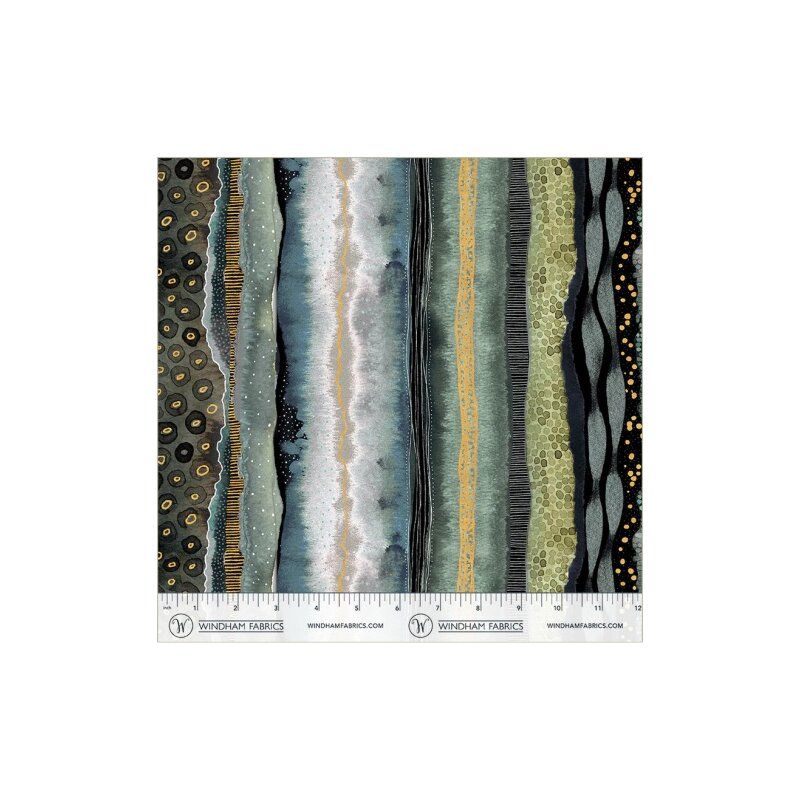 Flora and Form fabric: Strata, Labradorite