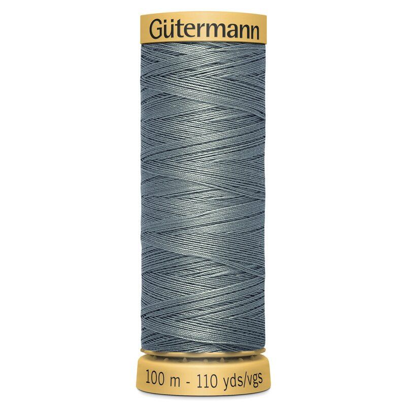 Gutermann Natural Cotton 100m Rain Grey Col 5705 Gutermann Natural Cotton 100m Rain Grey Col 5705