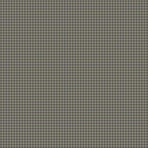 Petite Bees Fabric: Gingham, Ebony