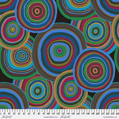 Kaffe Fassett Targets Fabric Green (per 1/4 metre) Kaffe Fassett Targets Fabric Green (per 1/4 metre)