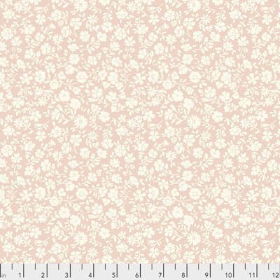 Vintage Dusky: Petunia Blush (per 1/4 metre)