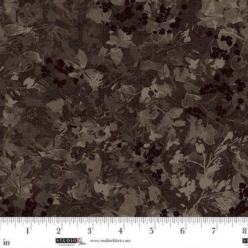 Neighbourhood Association fabric, Leaf Texture, Brown Neighbourhood Association fabric, Leaf Texture, Brown