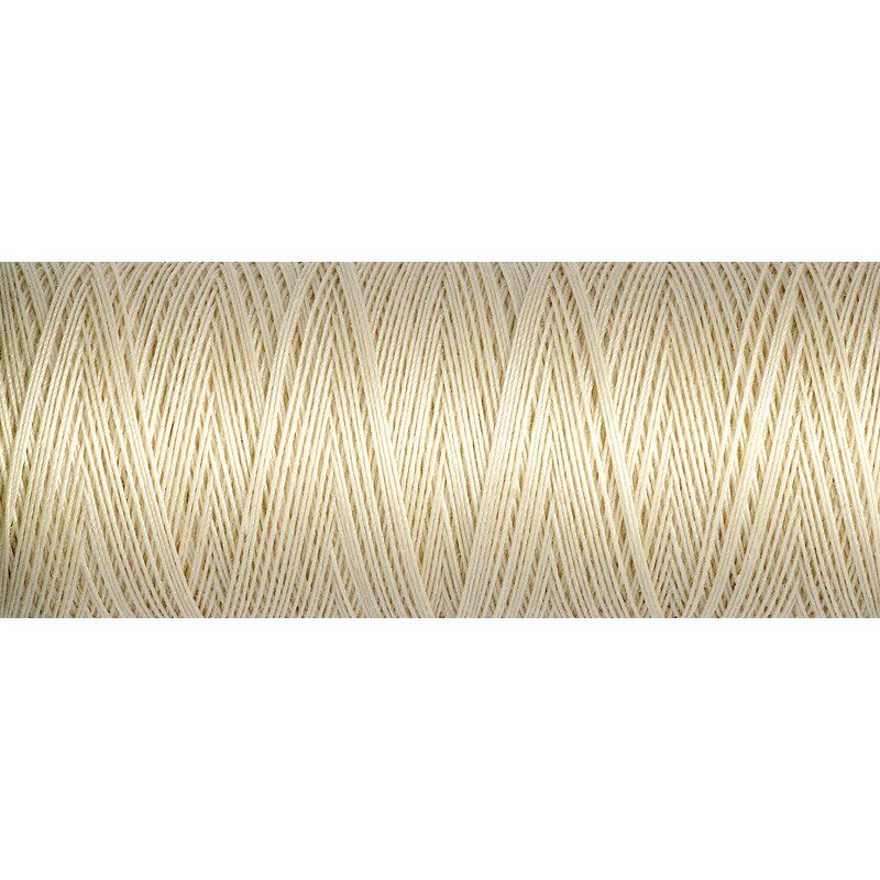 Gutermann Natural Cotton 100m Cream Col 519 Gutermann Natural Cotton 100m Cream Col 519