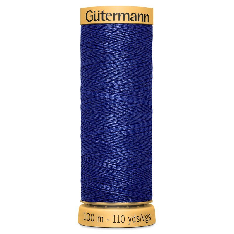 Gutermann Natural Cotton 100m Enzyme Blue Col 4932