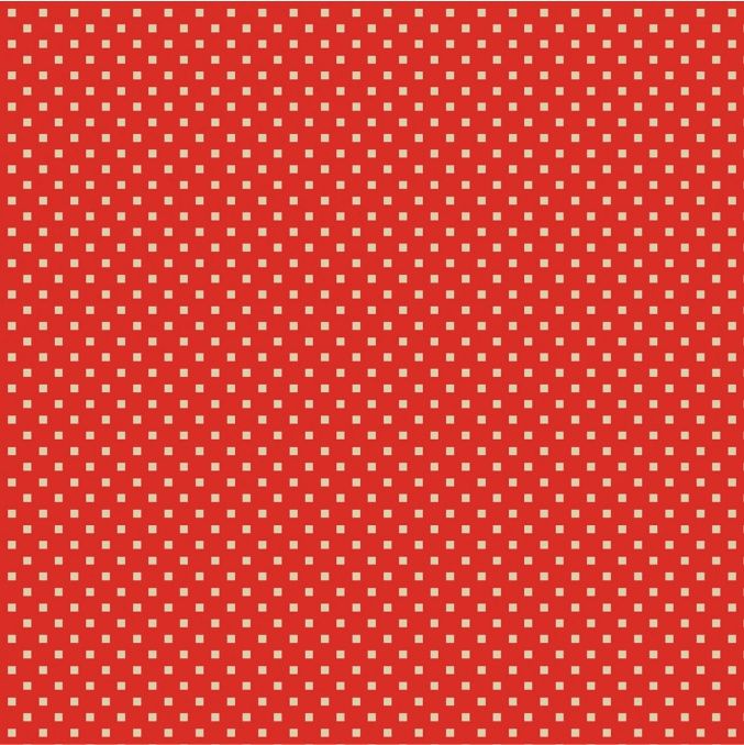 Snazzy Squares fabrics: Red/Linen