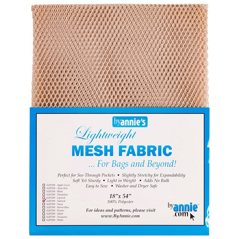 Natural Mesh Fabric Pack By Annies