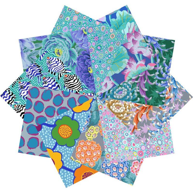 Kaffe Fassett Collective Glacier Fat Quarter Bundle