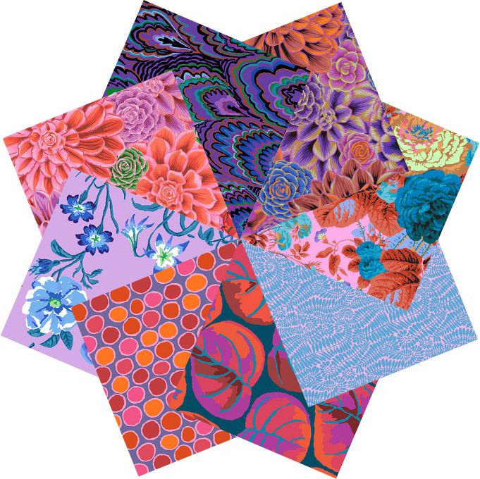 Kaffe Fassett Purple Patch Accent Quilt Bundle