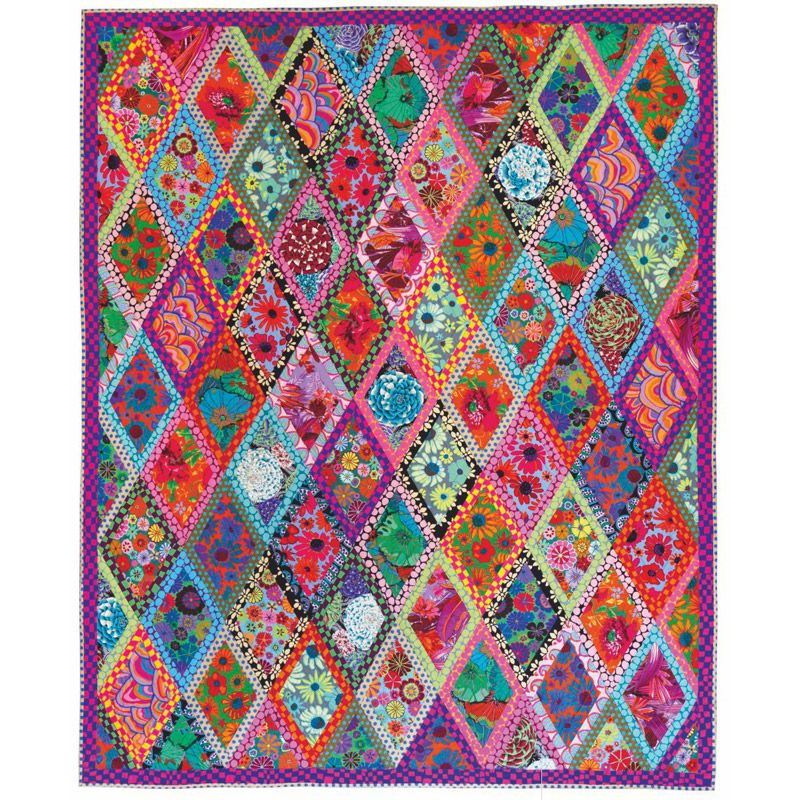 Bright Bordered Diamonds Quilt Kit Bright Bordered Diamonds Quilt Kit