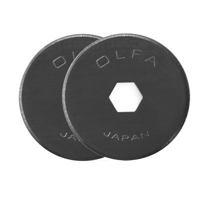 Olfa Spare Blades for Extra Small 18mm Rotary Cutter (2) Olfa Spare Blades for Extra Small 18mm Rotary Cutter (2)