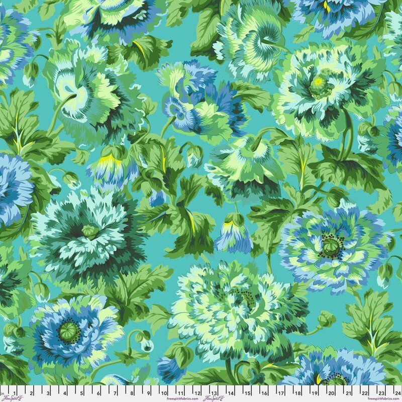 Kaffe Fassett Collective Fabric Rosemary, Green