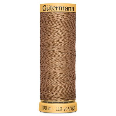 Gutermann Natural Cotton 50 Weight Thread 100m 1535 Chamois