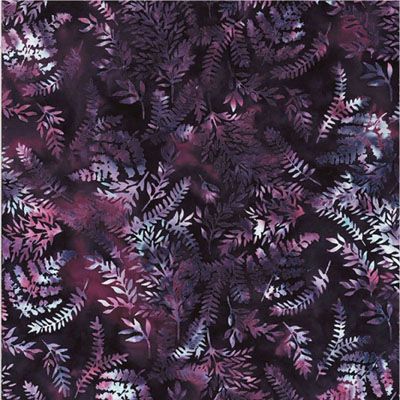 Bali Batik Handpaints Fabric: Grape (per 1/4 metre) Bali Batik Handpaints Fabric: Grape (per 1/4 metre)