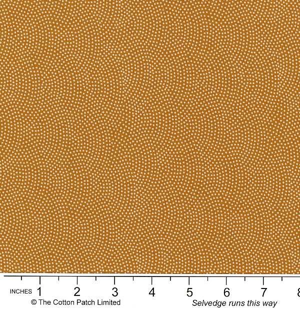 Sevenberry Classics fabric: Scallop Dots, Tan