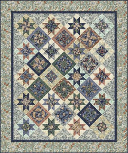 Kensington Kaleidoscope Quilt Kit Kensington Kaleidoscope Quilt Kit