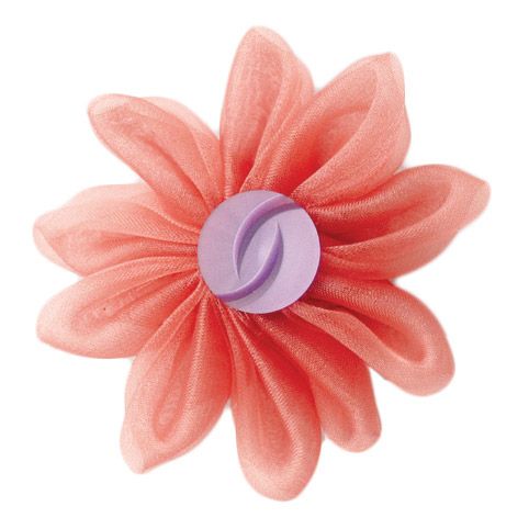 Clover Kanzashi Flower Maker Gathered Petal Large