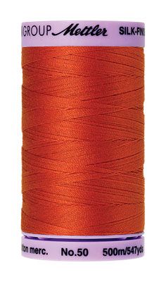 Mettler 50 Cotton Thread 500m 0450 Paprika Mettler 50 Cotton Thread 500m 0450 Paprika