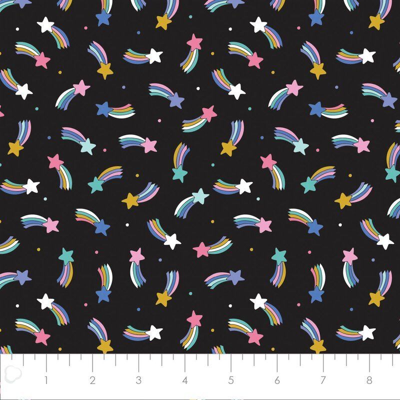 Just for Fun fabric: IT Girl, Black