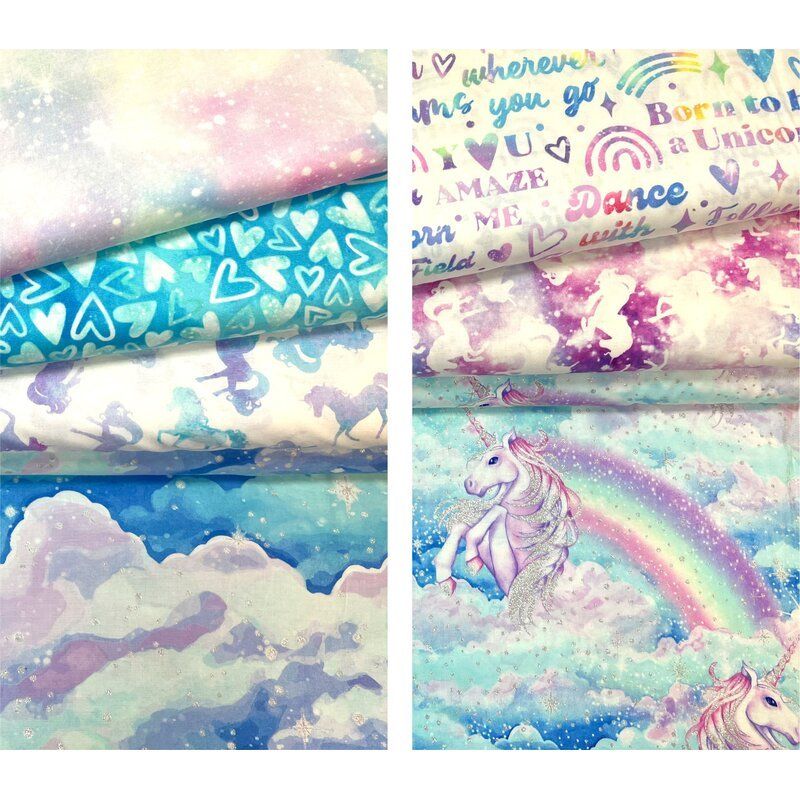 Unicorn Sparkle Magic Fat Quarter Bundle