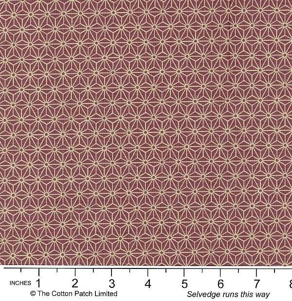 Sevenberry Classics fabric: Asanoha, Mauve