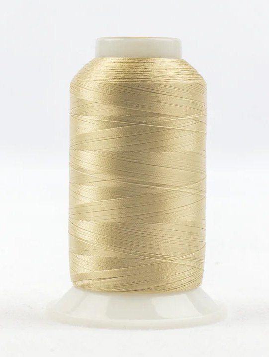 InvisaFil Thread: 100wt 2 ply Polyester 2500m Spool Tan