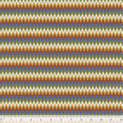 Alexandra Fabric: Chevron Parchment (per 1/4 metre)