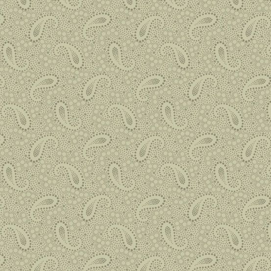 Classic Coordinates Fabric: Paisley, Sage
