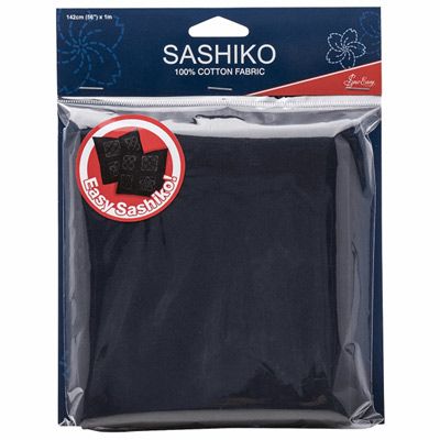Sashiko Fabric Dark Navy Sashiko Fabric Dark Navy