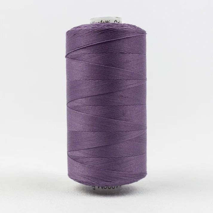 Konfetti Thread: 50wt 3 ply 100% Cotton. 1000m Spool Mauve