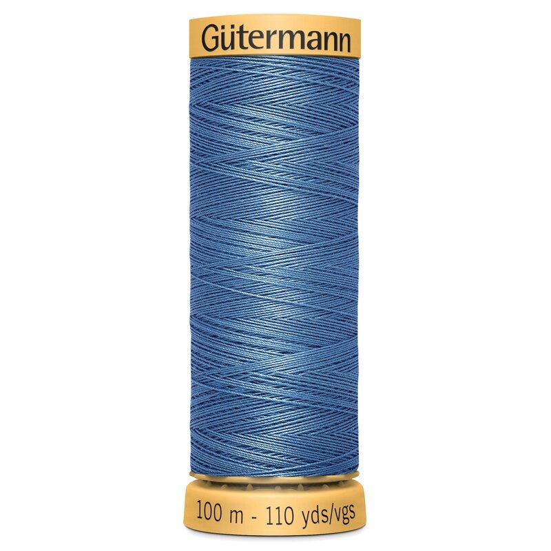 Gutermann Natural Cotton 100m Dark Sky Blue Col 5725