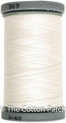 Presencia 60/3 100% Cotton Thread: Colour 369, Silvery White