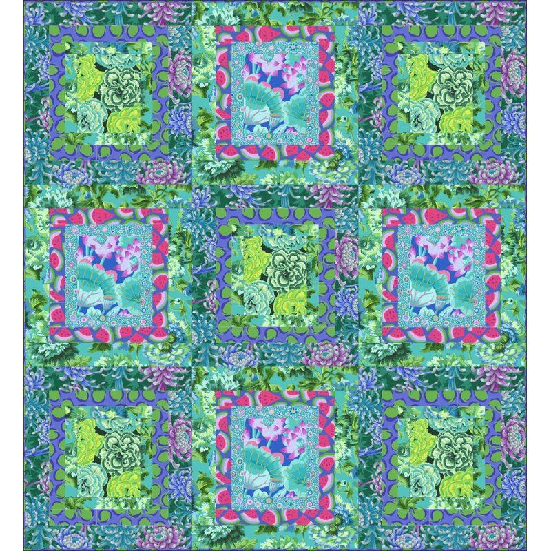 Kaffe Fassett Millpool Ripples Quilt Kit