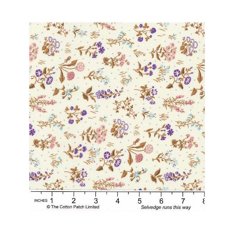 Liberty Woodland Walk fabric, Autumn Meadow, Pink